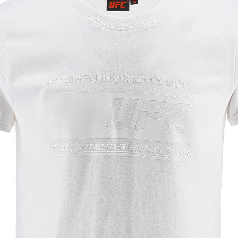 UFC OFFICIAL SHADOW TSHIRT -WHITE